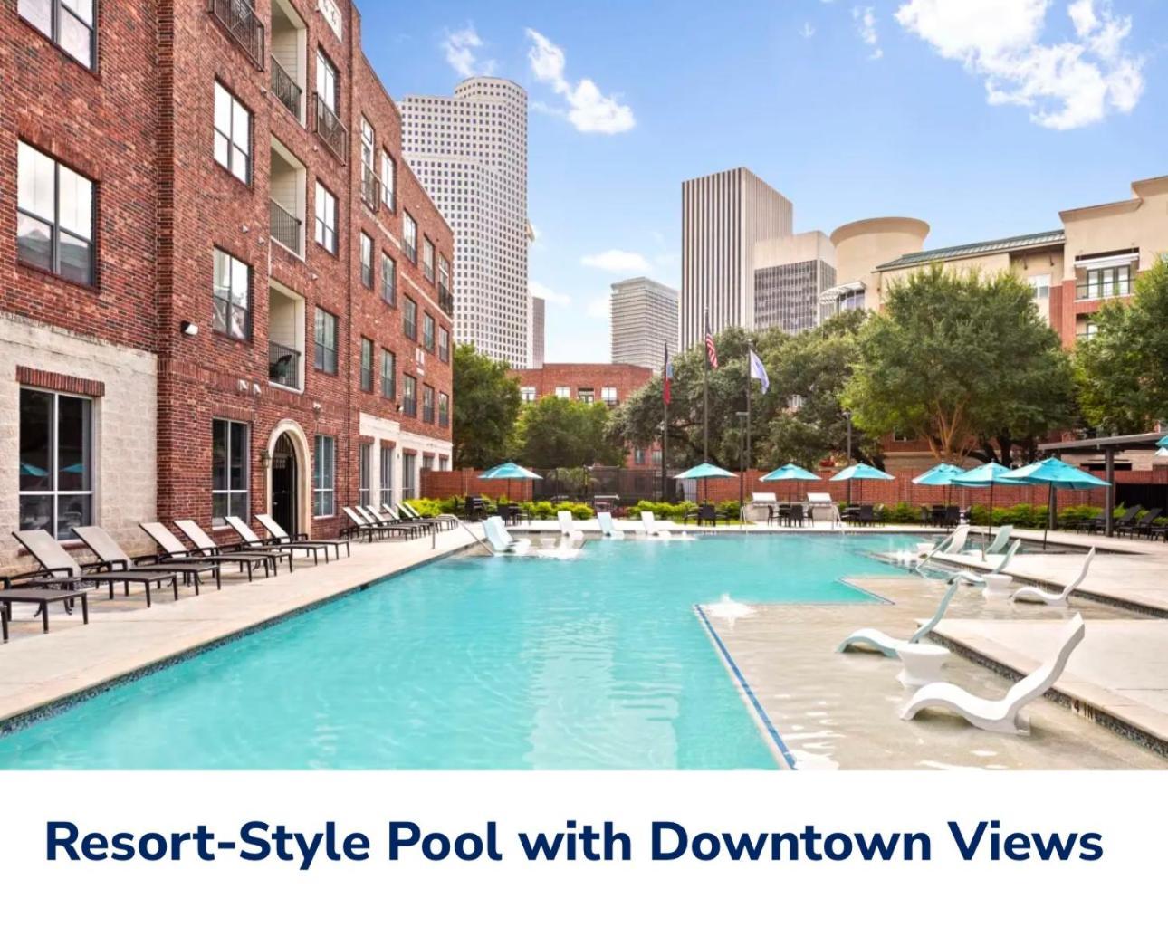Downtown Dazzle 2 Bedroom Houston Exterior photo